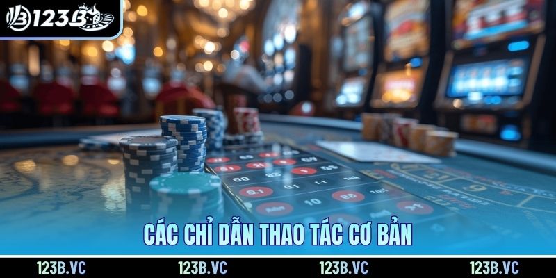 Các chỉ dẫn thao tác cơ bản 