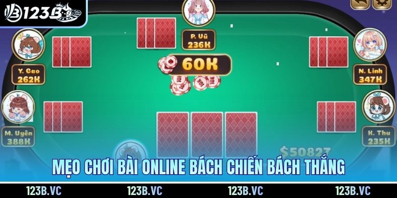 Mẹo chơi bài online bách chiến bách thắng